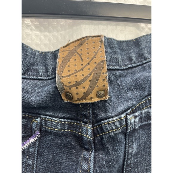 G-Unit Juniors Dark Wash Embroidered G Y2K Bootcut Jeans Size 15 Hip Hop - Picture 5 of 8